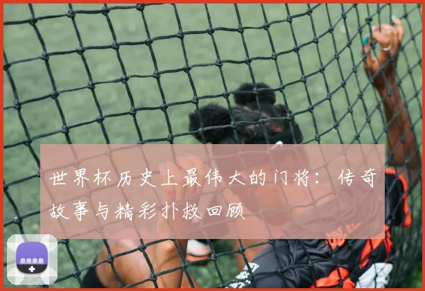 世界杯历史上最伟大的门将:传奇故事与精彩扑救回顾