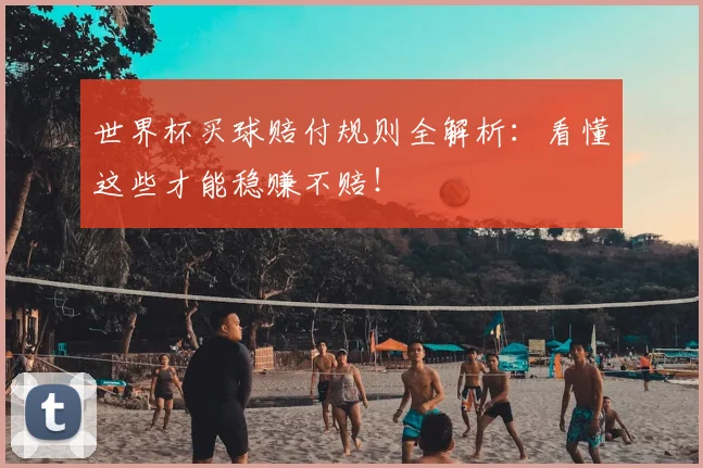 世界杯买球赔付规则全解析:看懂这些才能稳赚不赔!